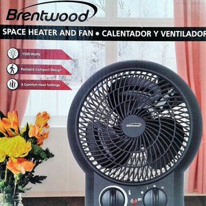 Portable Space Heater and Fan